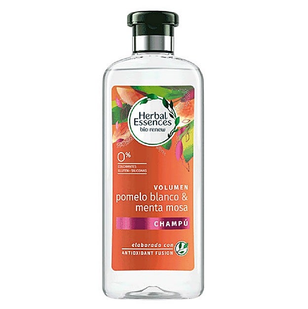 Bio: Renew Volumen Pomelo Blanco y Menta Rosa de Herbal Essence (4,99 €)