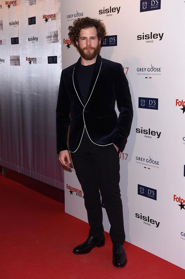 Álvaro Cervantes en los Premios Fotogramas de Plata.