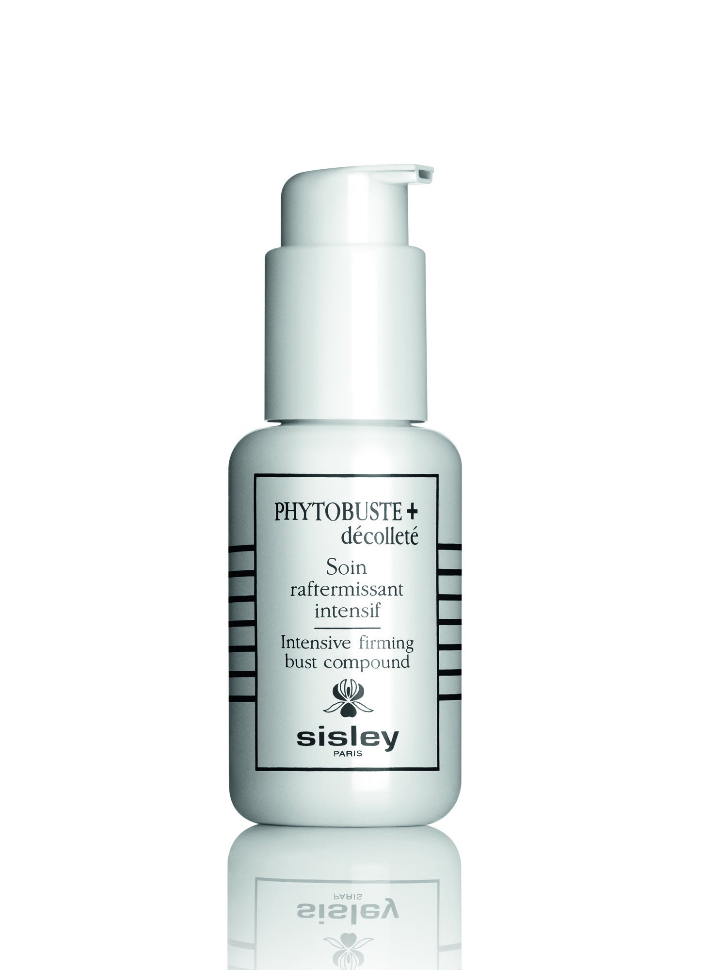 Phytobuste + Décolleté de Sisley. Tratamiento intensivo reafirmante que ensalza el busto y suaviza el escote, proporcionando hidratación y nutrición y con efecto tensor. (206€)