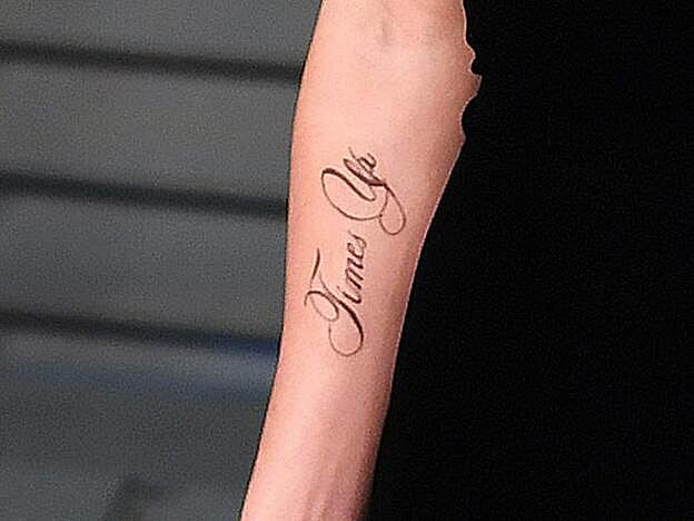 Detalle del tatuaje de Emma Watson.