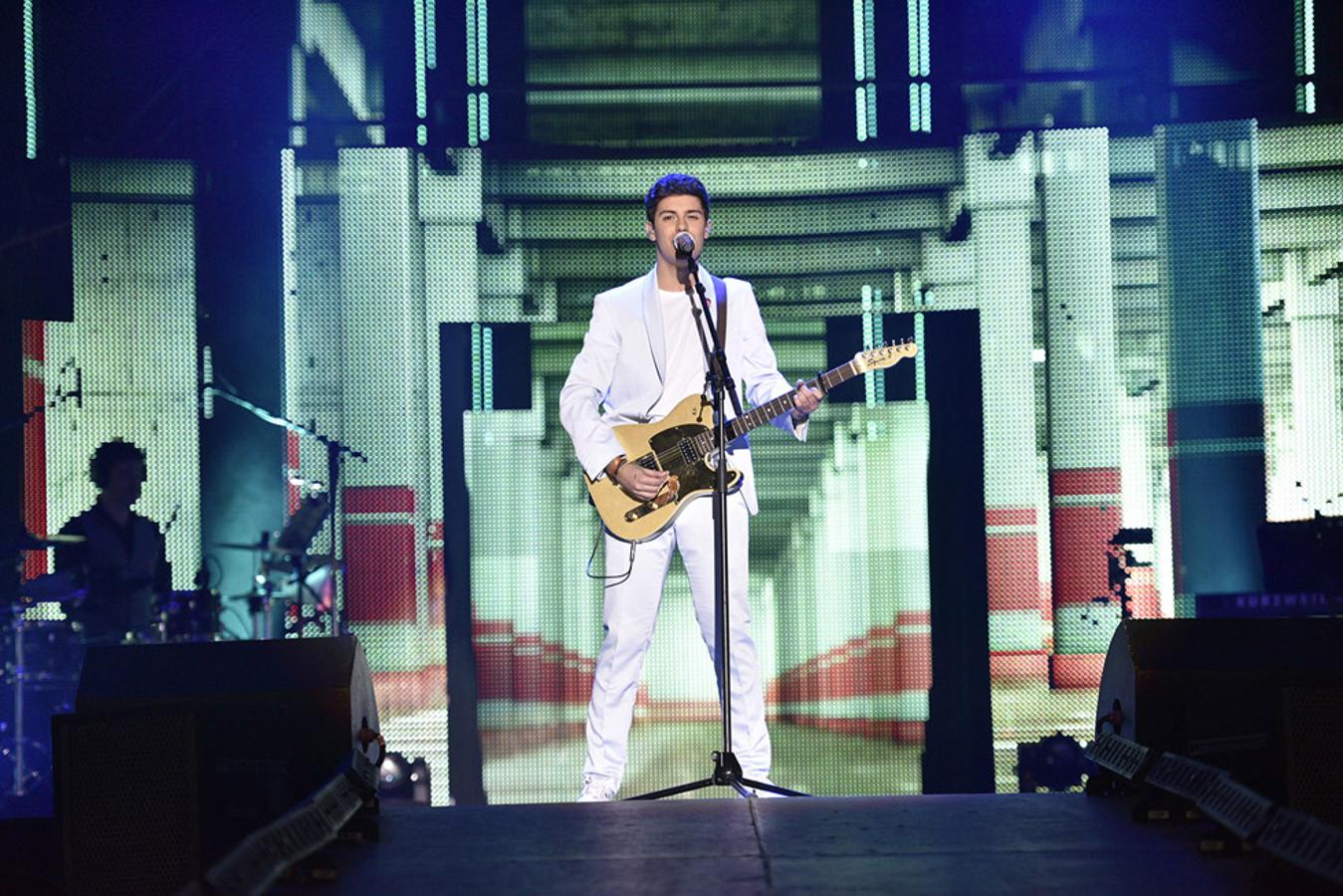 'Que nos sigan las luces', la apuesta de Alfred para Eurovisión también forma parte del repertorio de la gira de OT.