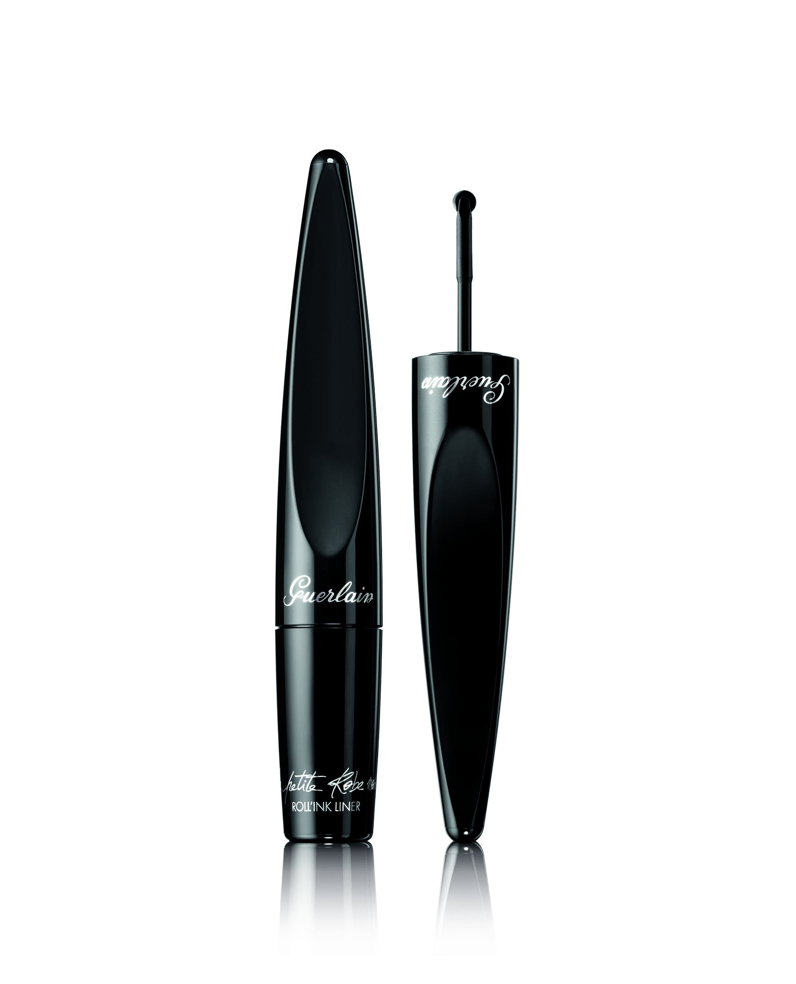 Roll’Ink Liner by La Petite Robe Noire de Guerlain. Eyeliner con aplicador con forma de rueda que se desliza por el párpado fácilmente. Fórmula ultra-negro y resistente al agua. (32,10€)