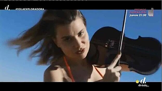 María Lapiedra en una imagen de su videoclip.