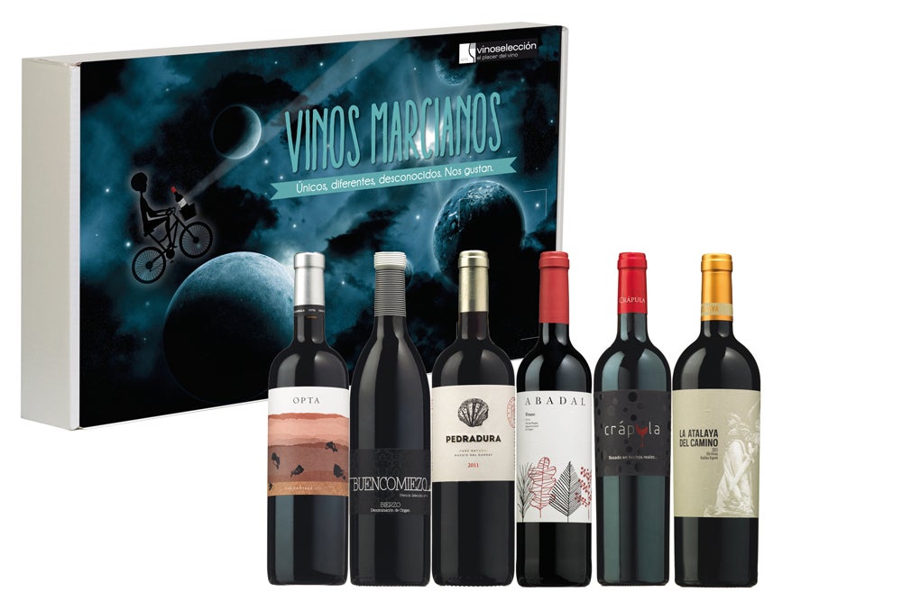 El secreto está en la sorpresa, y la sorpresa es la que se va a llevar cuando vea esta selección de vinos de Vinos Selección. 54€