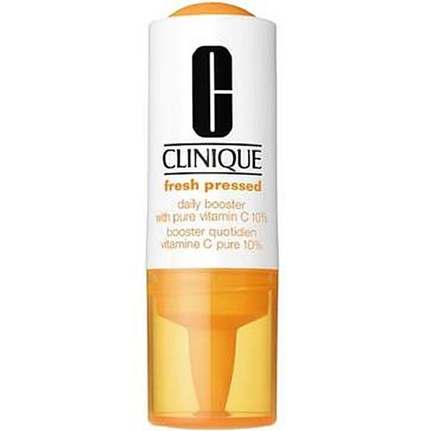 Fresh Pressed Potenciador de Tratamiento con 10% de Vitamina C pura de Clinique (82€).