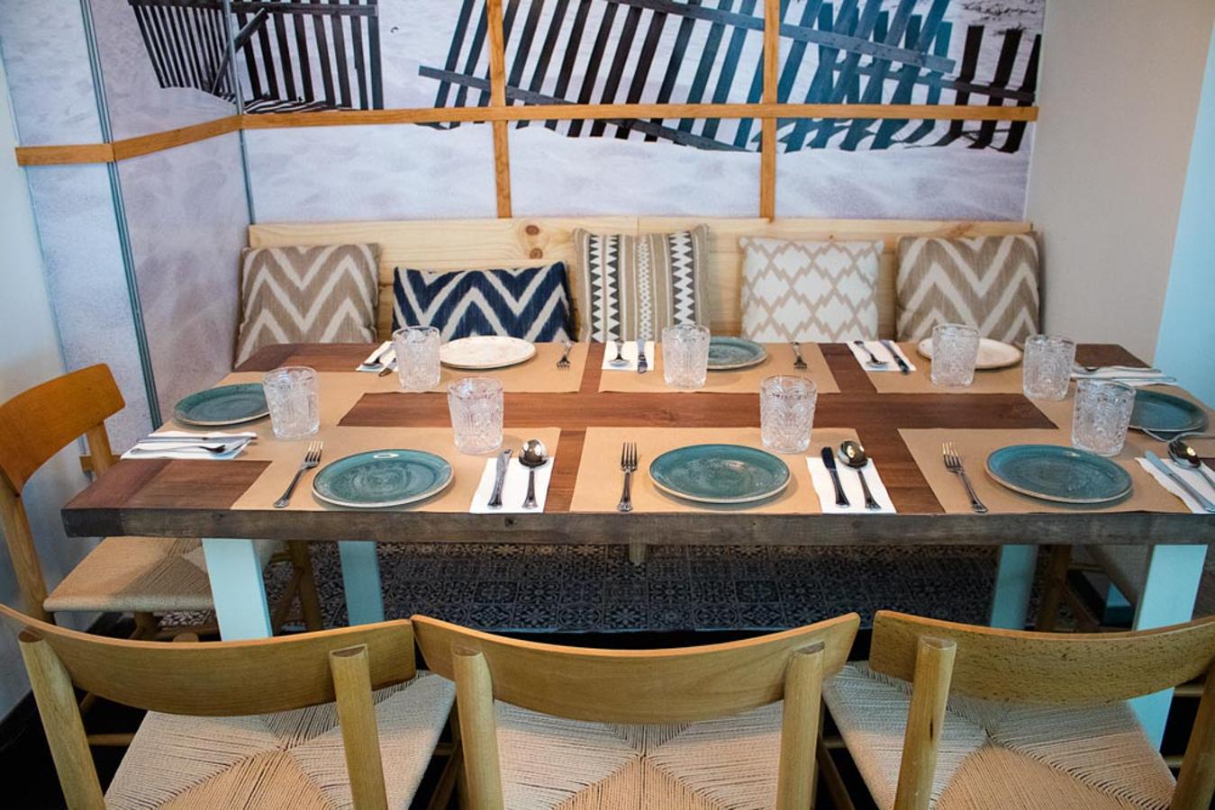 Macarela cuenta con espacios para grupos.