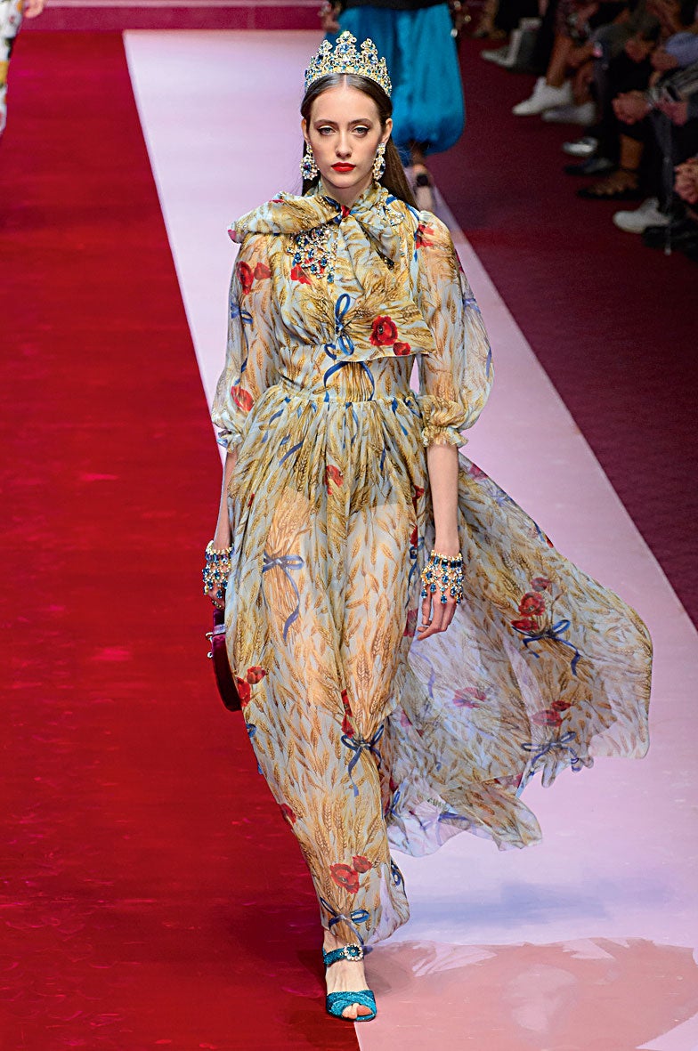 Desfile Dolce&Gabbana.