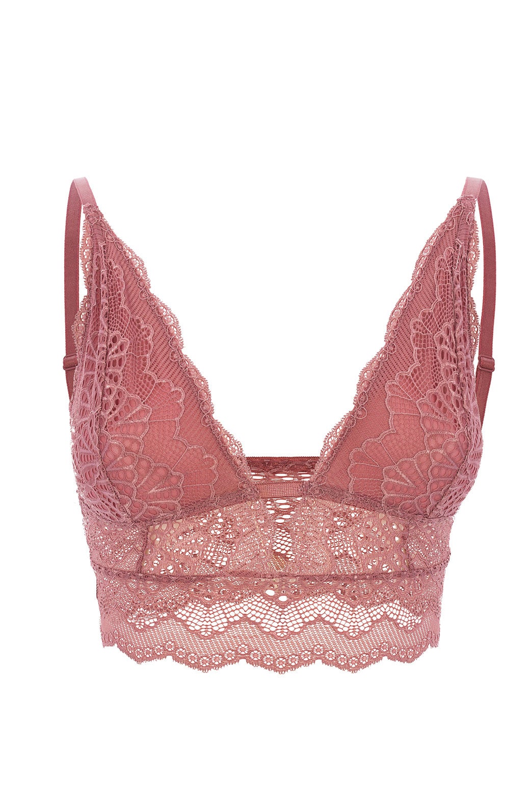 Todo al encaje con este precioso top Scarlett rosa colorete de Black Limba.