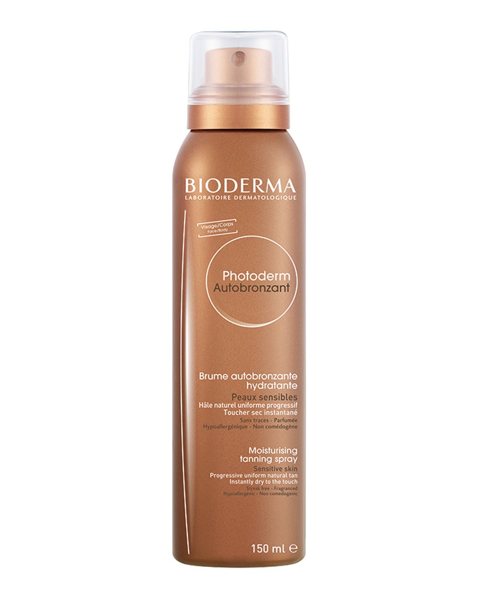 Bruma autobronceadora hidratante que garantiza una piel perfecta y uniformemente bronceada. Vaporizado como bruma, permite un secado instantáneo, deja un acabado seco, homogéneo y sin marcas. El bronceado se produce de forma gradual. Es perfecto incluso para las pieles sensibles. (19,55€, en El Corte Inglés)