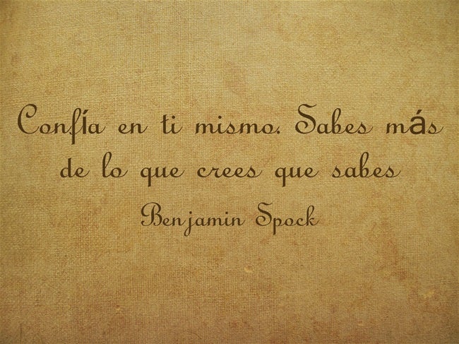 Confía más en ti mismo. Sabes más de lo que crees que sabes.