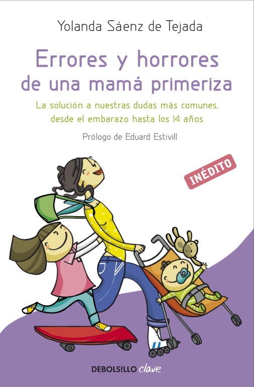 El libro perfecto para quitar todos los miedos a esa mamá primeriza llena de dudas y miedos. 'Errores y horrores de una mamá primeriza' para regalar el Día de la Madre. 12 euros en La Casa del Libro.