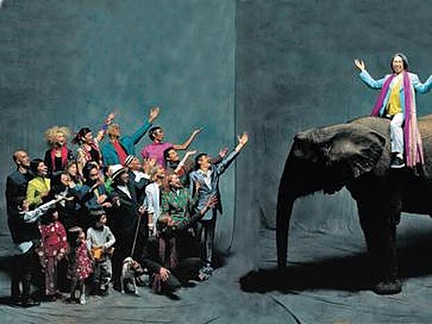 Kenzo Elephant, París (1992).