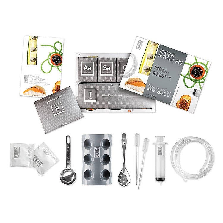 Kit de cocina molecular para las más expertas y por supuesto, para las que quieren experimentar. (49,90 euros)