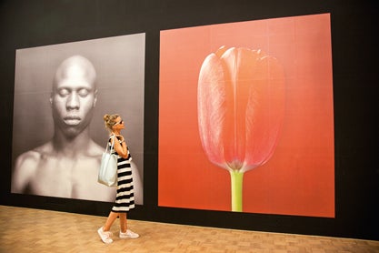 En el museo Kunsthal.