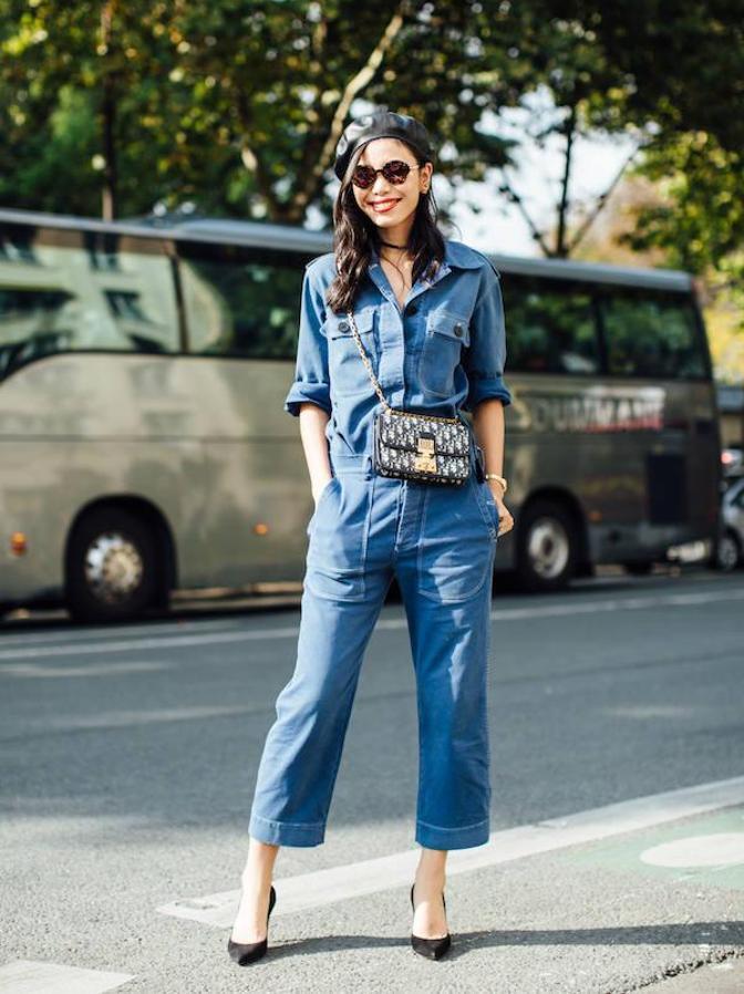 Un 'total look' vaquero, que combinado con los complementos adecuados, será perfecto incluso para ir a una fiesta.