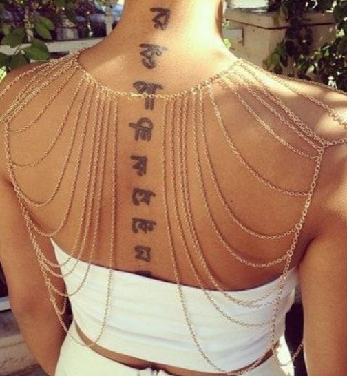 Inspiración para tus tatuajes en la espalda.