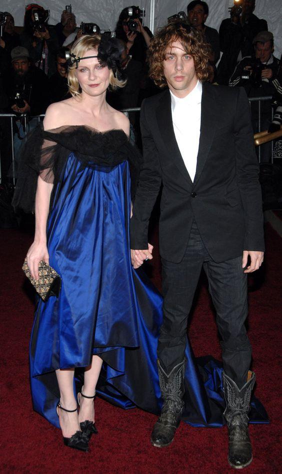 Kirsten Dunst con un Yves Saint Laurent vintage, en 2007.