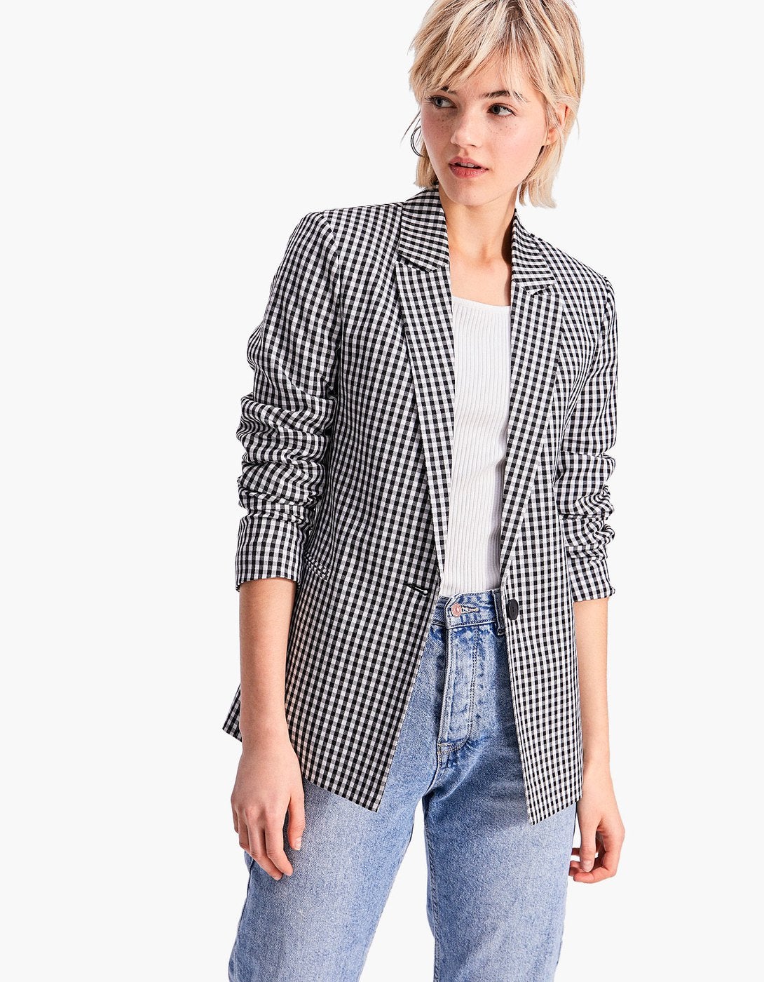 Americana Vichy de Stradivarius: 29,99 euros.