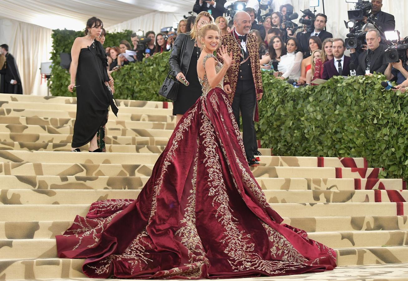 Blake Lively, de Versace