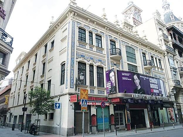 Fachada del Teatro Reina Victoria.