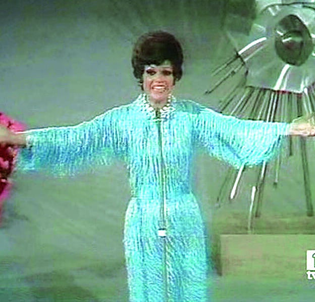 El traje de Salomé en Eurovisión pesaba 14 kilos.