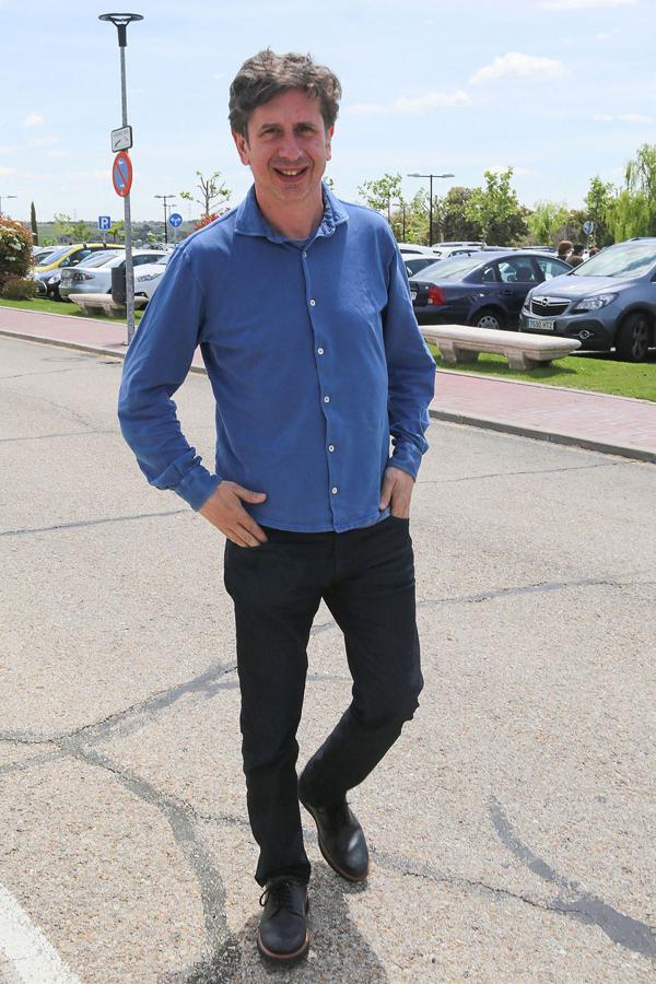 Gabino Diego se despedía del director Antonio Mercero.