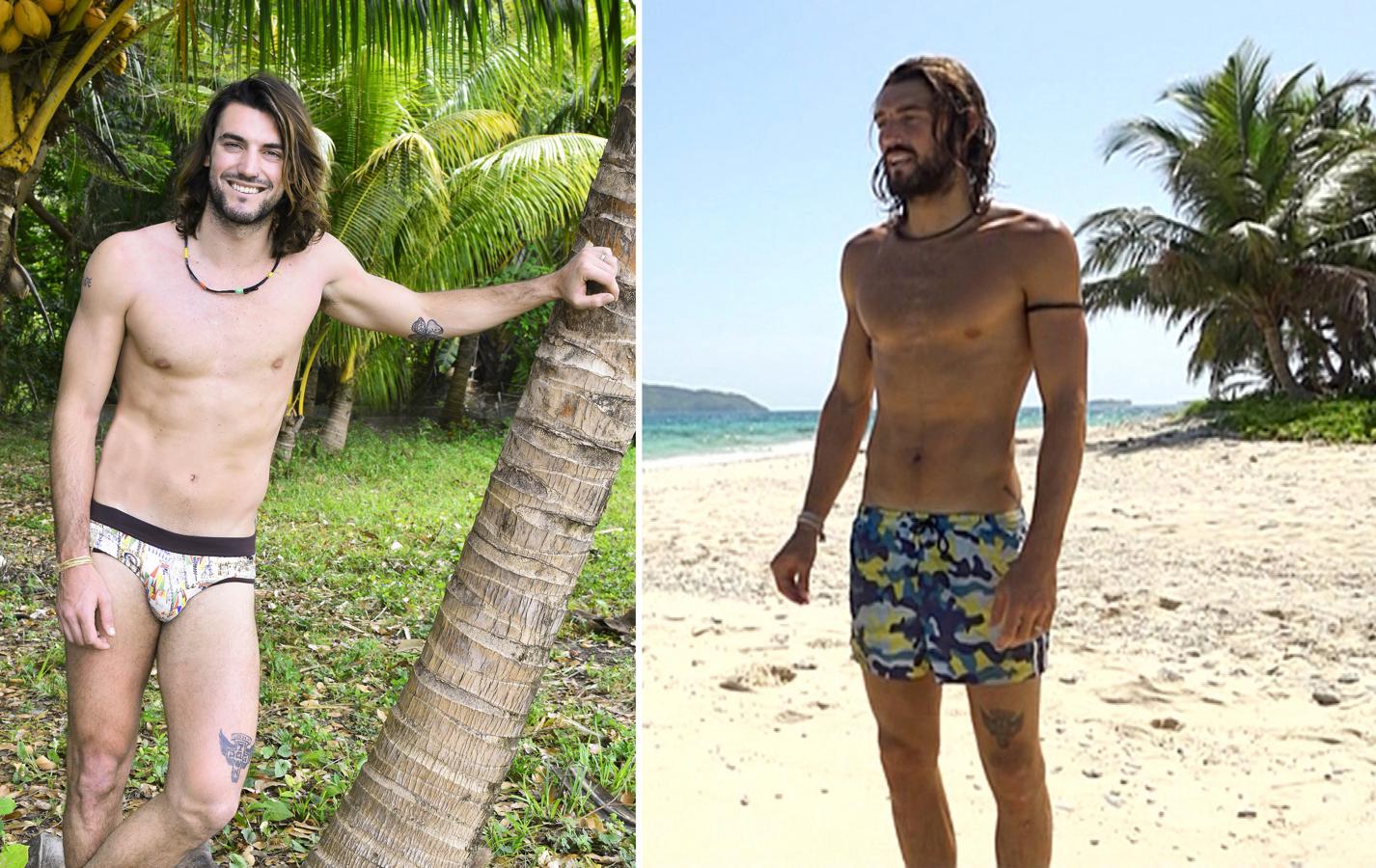 Logan también ha perdido peso desde el incio del concurso. Su figura se ha visto modificada desde el inicio de 'Supervivientes'.