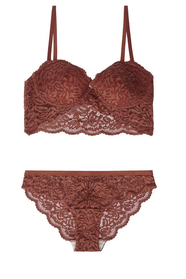 La lencería con la que sorprenderá a Harry es un misterio. Pero nuestra sugerencia es un conjunto cómodo y en línea con las prendas exteriores