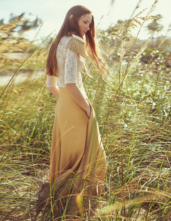 Body y falda de Nina Ricci.