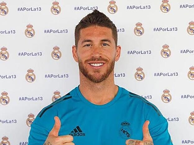 Sergio Ramos crea una canción para animar a la Selección Española en el Mundial de Rusia de 2018.