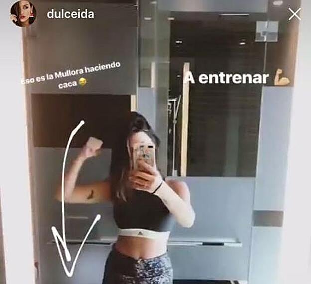 La imagen compartida por Dulceida.