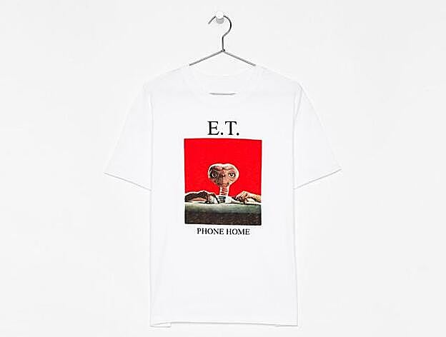 Camiseta estampada de 'E.T', 12,99 euros.