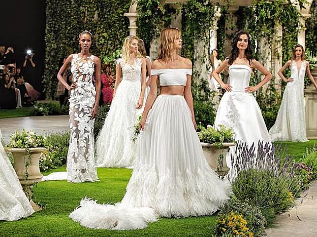 Desfile de Pronovias en la Barcelona Bridal Week 2018