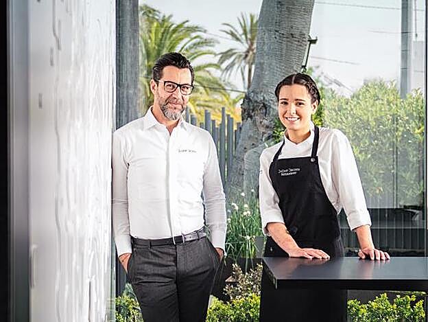 Quique Dacosta y María Amundarain