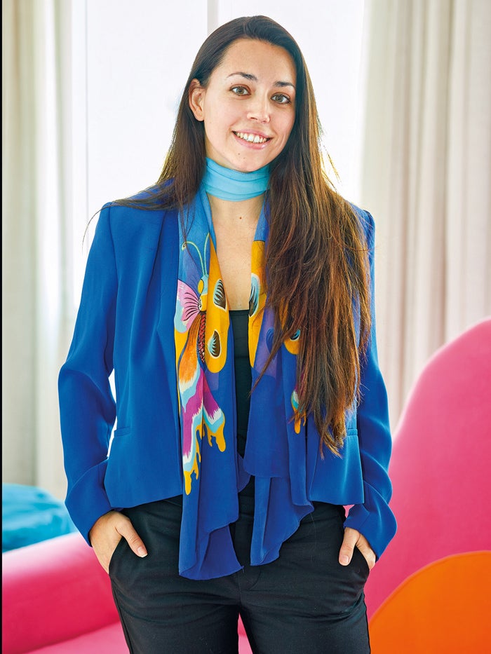 Gisela Vaquero (Besalú, Gerona. 1984). Diseñadora de videojuegos, fundadora de Jellyworld Interactive y presidenta de la Asociación Women in Games España.