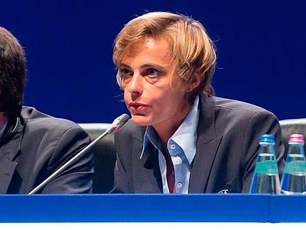 Florence Hardouin, miembro del Comité Ejecutivo de la UEFA.