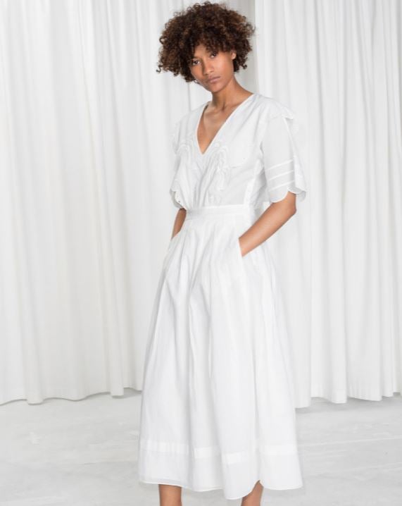 El vestido. Estilo 'amish'. Precio: 99€