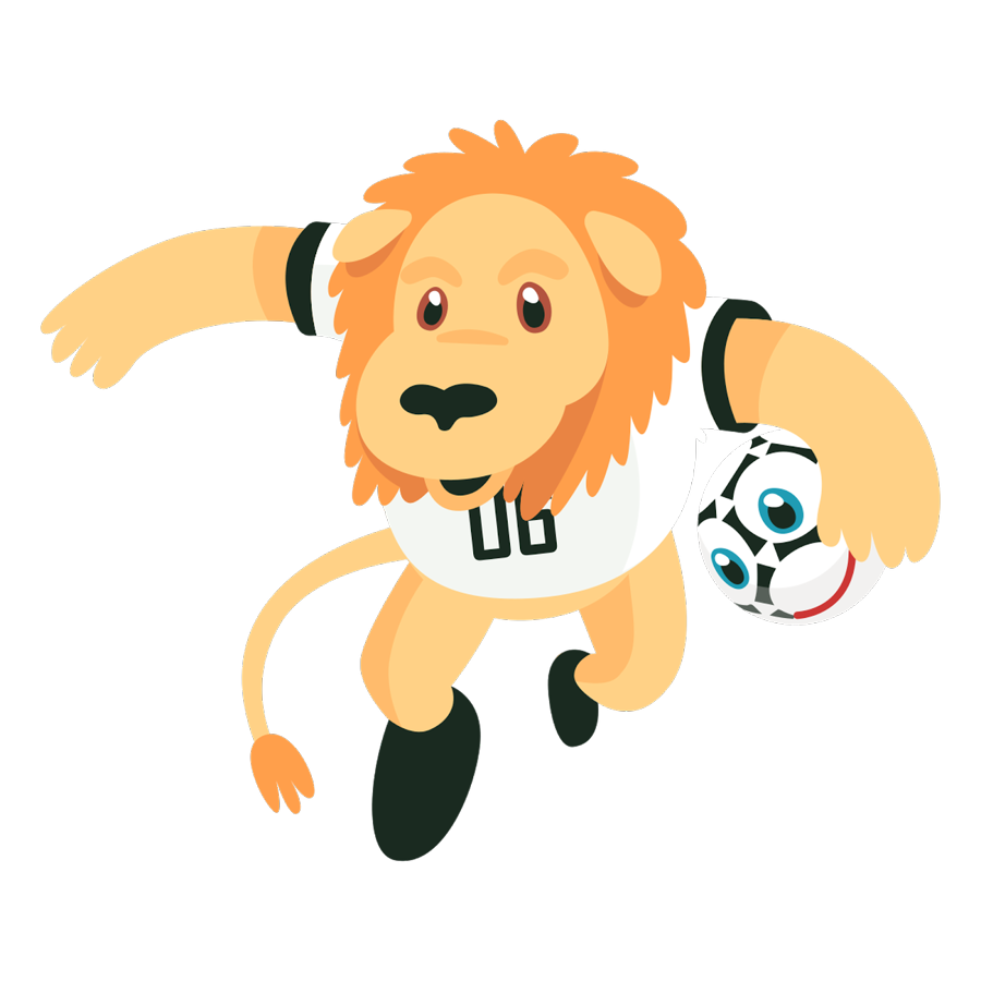 Goleo VI, mascota del Mundial de Alemania 2006.