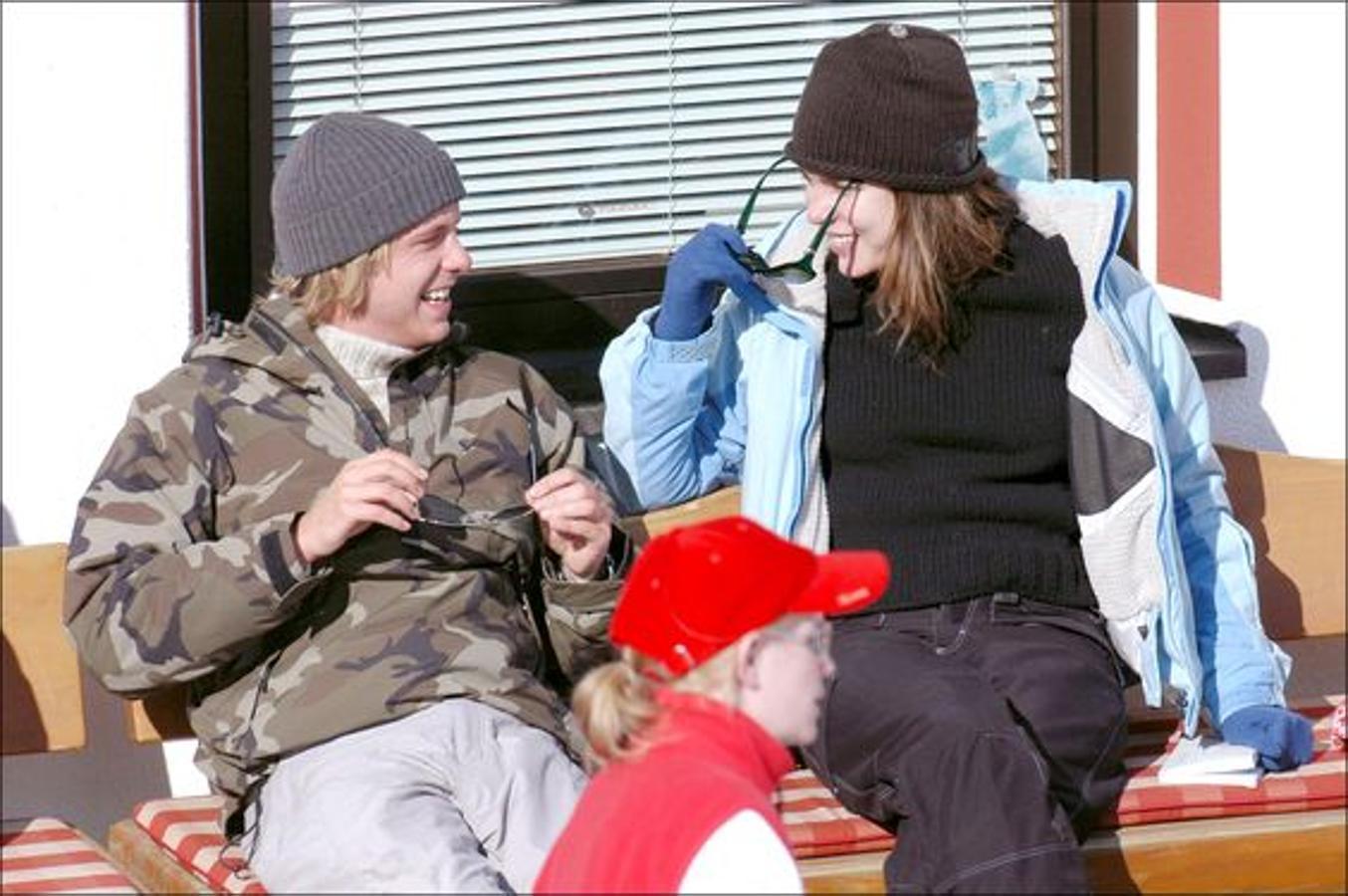 Su primer novio “oficial” fue el aristócrata Hubertus Arenque Frankensdorf .Estuvo con él entre 2001 y 2004):su primera adolescencia.