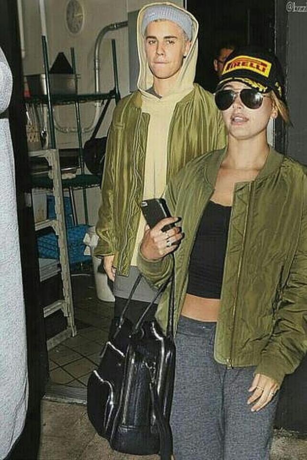 Hailey Baldwin y Justin Bieber.