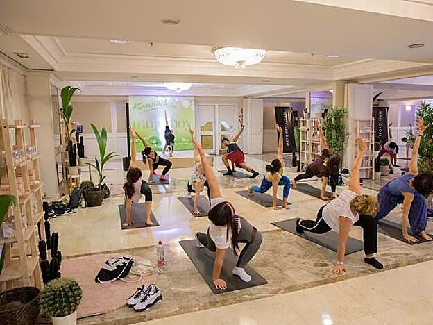 Galería. Así fue la clase de Active Flow.