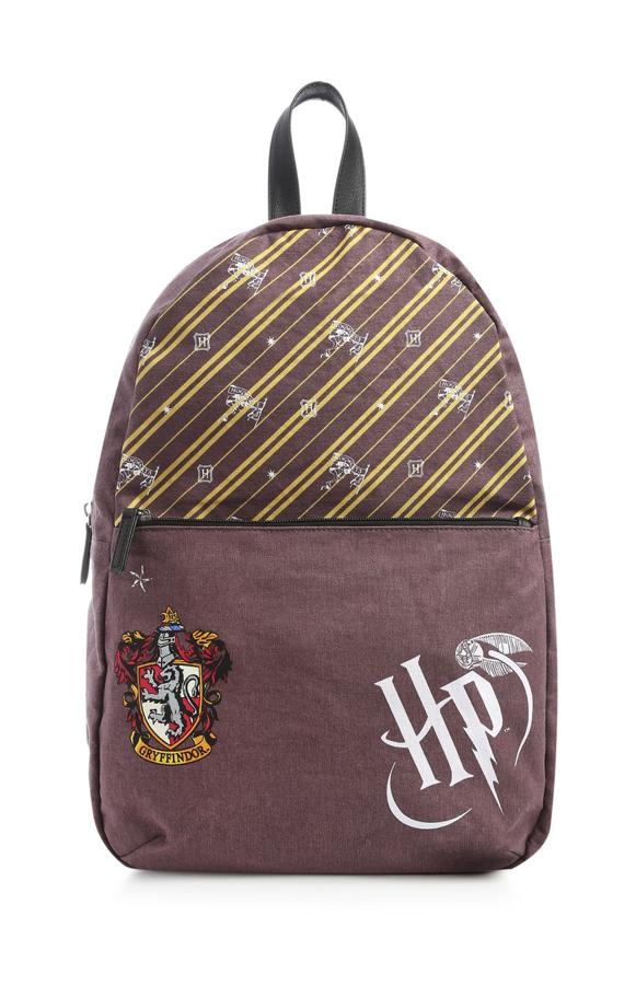 Mochila con escudo de la casa Griffindor, 14 euros.