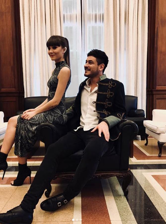Aitana Ocaña y Luis Cepeda se dieron un beso durante el concierto del Santiago Bernabéu para hacer pública su relación. Eso sí, les duró poco el amor...