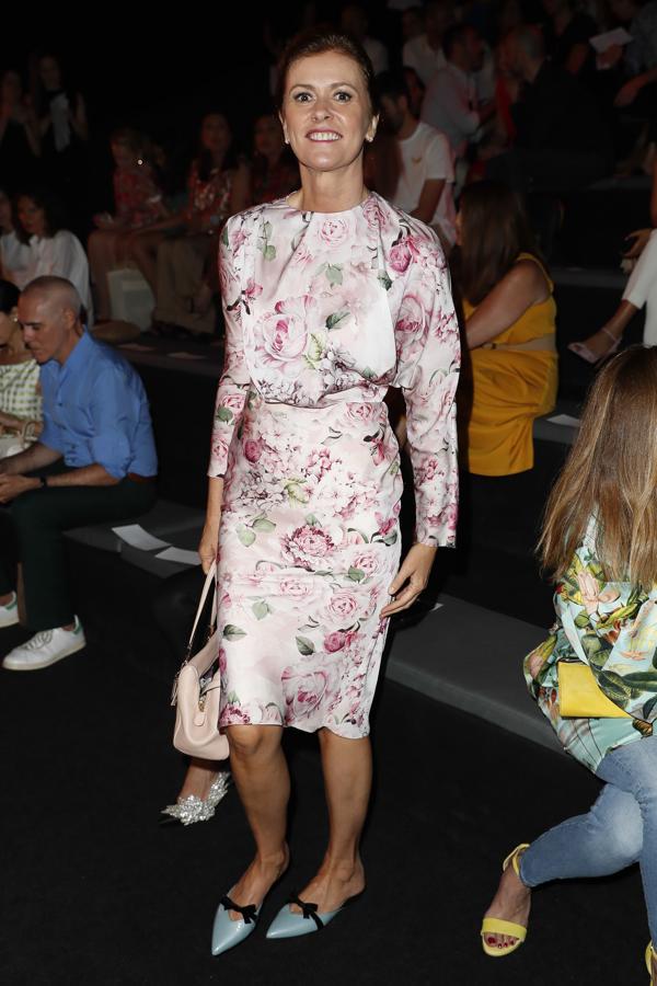 Nuria March en el desfile de The 2nd Skin Co. en MBFWM