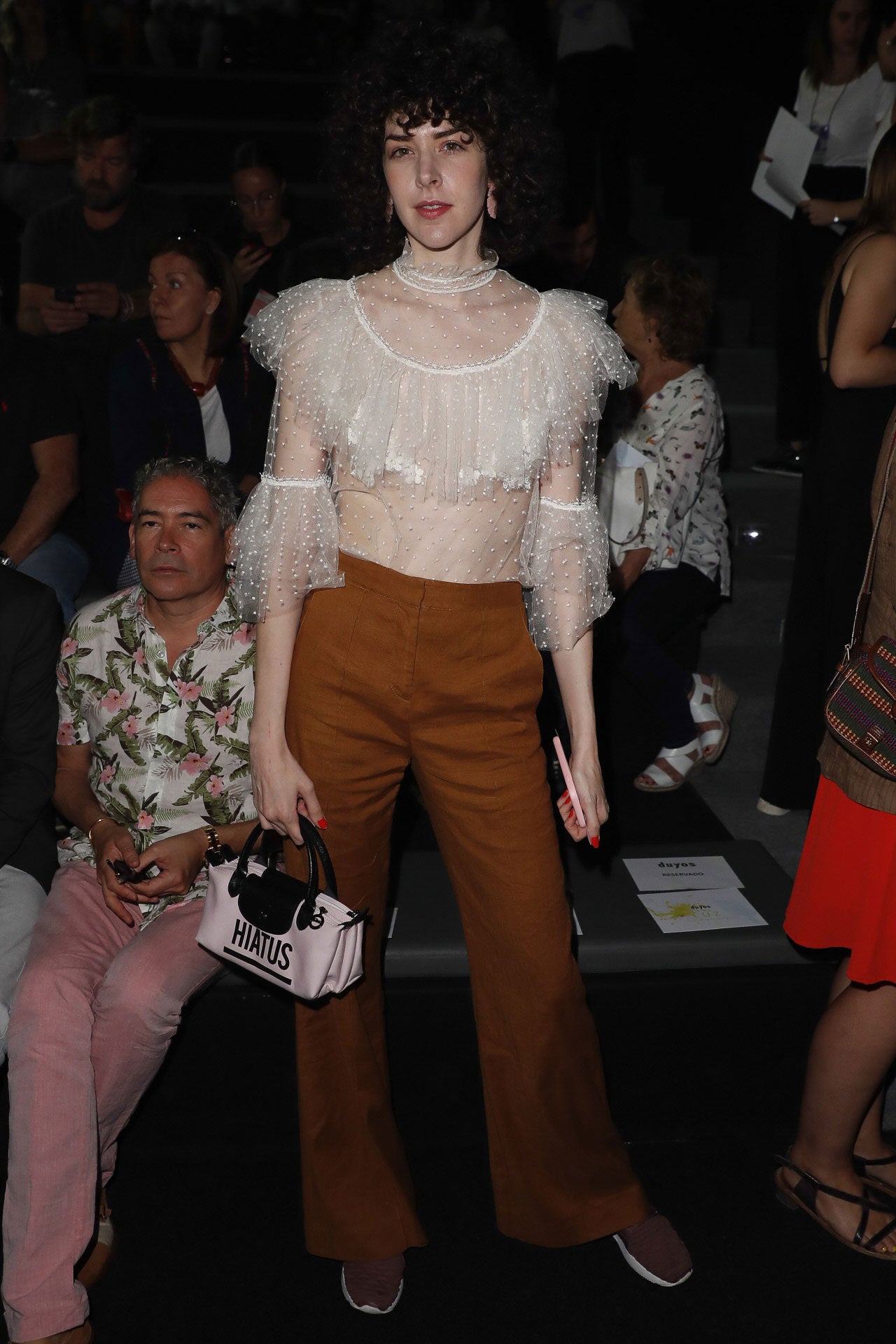 Brianda Fitz-James Stuart en el desfile de Duyos de MBFWM.