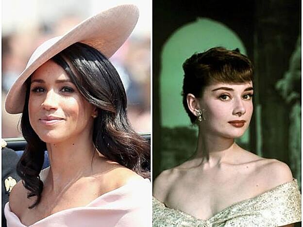 Meghan Markel y Audrey Hepburn