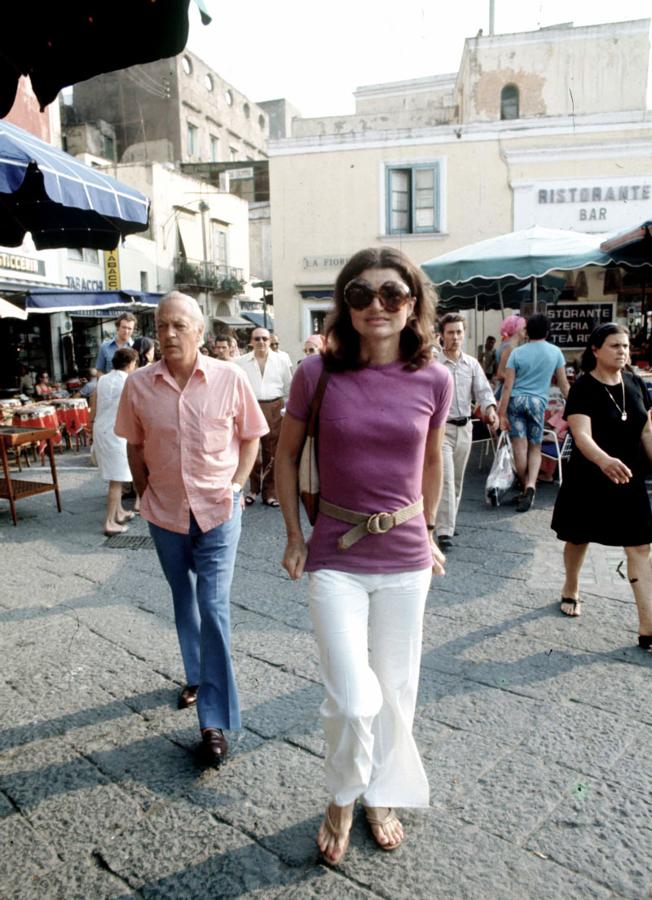 Otro 'must' veraniego de antes y de ahora: el  pantalón blanco .