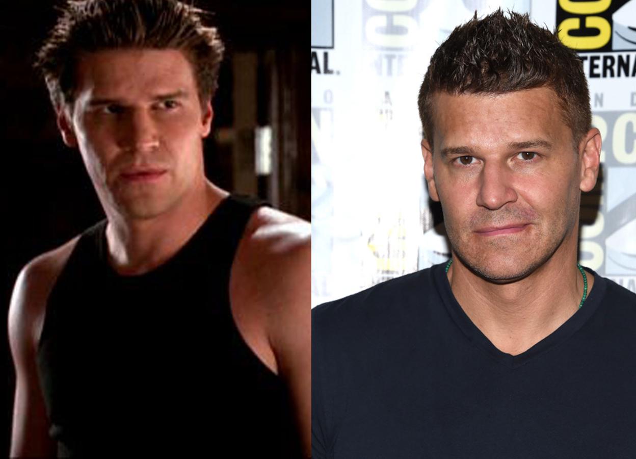 Interpretaba al personaje de Angel en la serie, donde llegó a ser tan popular que después de tres temporadas consiguió su propio spin-off. David Boreanaz acabó fichando por FOX para protagonizar 'Bones' que vio su último episodio en marzo del año pasado.