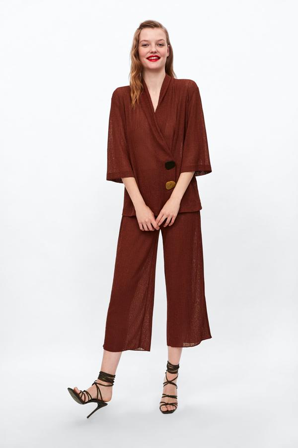 Conjunto fludio de top (17,95 €) y pantalón (17,95 €).