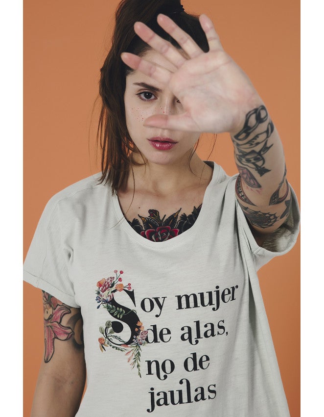 Camiseta con mensaje de Offsetcollage: 30 euros.